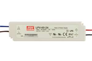 LED-Netzgerät, Konstantspannung 24 Vdc, 0-2,50 A